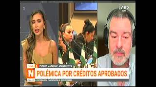 17092024 ZVONKO MATKOVIC CREEMOS PIDE EXPLICACIÓN POR CREDITOS APROBADOS UNO [upl. by Gweneth871]