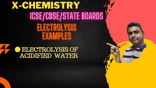 XICSEELECTROLYSIS04ELECTROLYSIS EXAMPLES [upl. by Llamaj734]