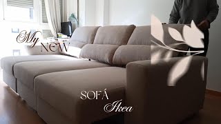 Hoy montamos el sofá de IKEA  Modelo Eskilstuna super cómodo y con estilo [upl. by Leay]