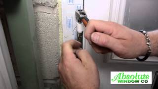 How To Adjust A Composite Door Hinge amp Keeps [upl. by Nadabus]