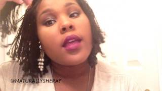 How To Mini Twists on Natural and Transitioning Hair [upl. by Asiar]