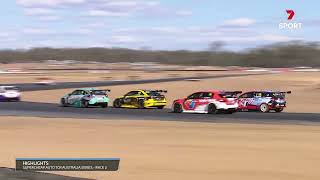 Race 2 Highlights  TCR Australia  2024 EVENTelec Race Queensland [upl. by Eeb]