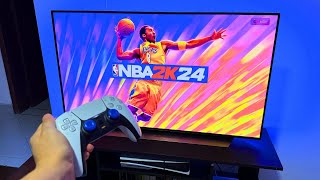 LG OLED C2  NBA 2K24 4K Ps5 Slim Gameplay  Best Gaming TV HDR Test [upl. by Girvin]