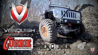 Vanquish Products  Currie RockJock axle install for the Axial SCX10 Honcho and Wraith Rubicon JK [upl. by Nuzzi]