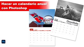 Crear un calendario fotográfico con Photoshop y Excel [upl. by Mokas712]