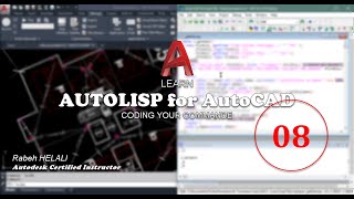 AUTOLISP  Autolisp for AutoCAD Selection Set and loops Functions  Course 8 [upl. by Nahrut594]