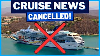 CRUISE NEWS NCL Cancels Sailing Party Goes Wrong on Royal Caribbean Cruise MSC Itinerary Change [upl. by Boff]