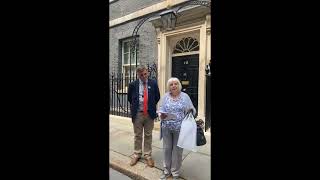 CEDAWinLAW visits 10 Downing St 2472024 to call for mediation on behalf of 35m 50swomen [upl. by Rianon]