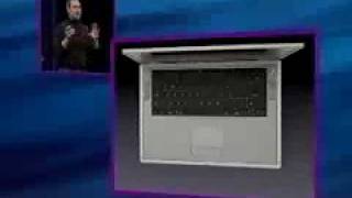 Macworld 2001 SF PowerBook G4 Titanium Intro [upl. by Dnalsor37]