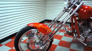 FOR SALE 2008 BOURGET LOW BLOW SOFTAIL SPRINGER CHOPPER 3K MILES 18995 [upl. by Grey598]