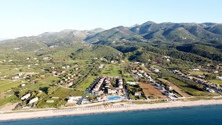 Almyros Beach Resort amp Spa Travel Tip Corfu complete Hotel Video [upl. by Liatnahs]