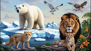 Animal Survival Tactics Jungle Ocean and Desert  How to Survive in the Wild  AnimalFactsFinder [upl. by Emyle744]