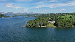 Storrs Hall amp The Lakeside Suites by Skylark Aerial Photography quotLake District Drone Servicequot [upl. by Chryste]