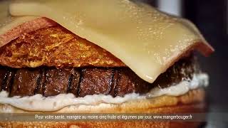 Master Montagnard Raclette Burger King France 2024 pub [upl. by Ivonne]