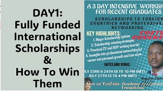 Major Options and Success Strategies for Winning International Scholarships [upl. by Ahusoj]