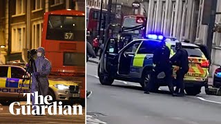 Streatham attack police shoot man dead after terror related stabbing [upl. by Siednarb]