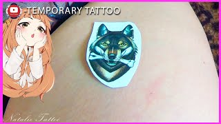 Easy Guide to Applying Temporary Tattoos 🍓🍓🍓 [upl. by Corder]