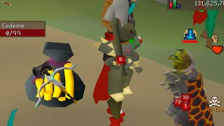 Trying to keep Pking Alive  Osrs Med Lvl Pking amp Pvm 17 [upl. by Ylesara]