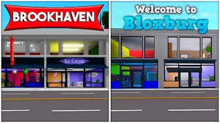 BROOKHAVEN ON BLOXBURG  Speedbuild Roblox [upl. by Iderf]