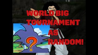 Playing as Random in World Martial Arts Big Tournament DBZ BT3 [upl. by Sletten]