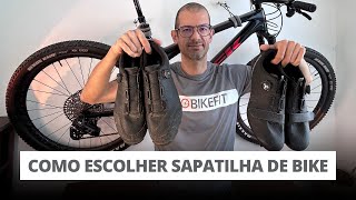 Como escolher sapatilha de bike [upl. by Akirdnas268]