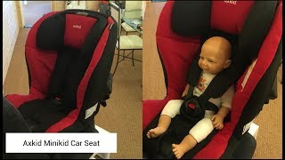 Axkid Minikid Car Seat Review  BuggyPramReviews [upl. by Eelitan362]