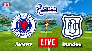 Rangers vs Dundee Live Streaming  Scottish Premiership  Dundee vs Rangers Live [upl. by Lemuelah]