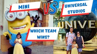 Could Universal Studios Singapore impress Mini  Waterworld Show Shrek 4D Adventure Family Fun [upl. by Myrilla]