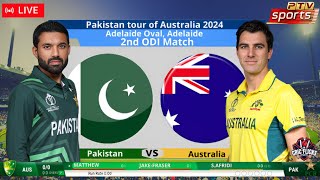 🔴 Live Pakistan Vs Australia – 2nd ODI Live  Exciting PAK Vs AUS Match Today cricket pakvsaus [upl. by Ordep]