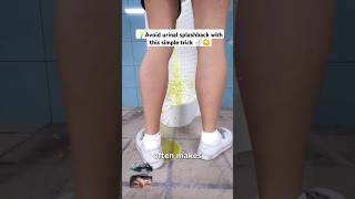 STOP Urinal Splashback With This PROVEN Tip🚽 [upl. by Nawor656]