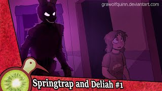 Springtrap and Deliah 1  polish fandub [upl. by Fiann]