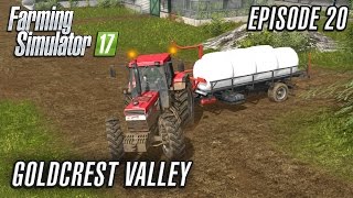 Lets Play Farming Simulator 2017  Goldcrest Valley  Episode 20 [upl. by Nelie500]