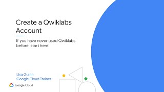 How to Use Qwiklabs 1  Create a Qwiklabs Account [upl. by Inajna]