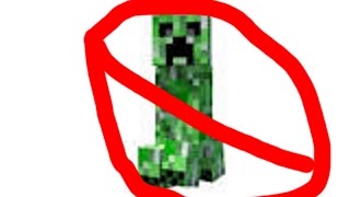 COMO HACER QUE UN CREEPER NO EXPLOTE TU CASAno mods comando pequeño [upl. by Irt]