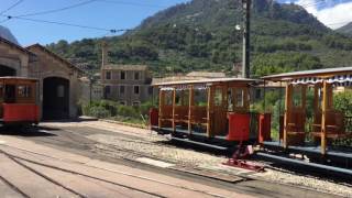 Tram Tramway Palma Soller Mallorca [upl. by Melia]