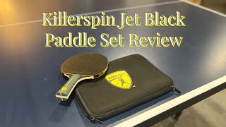 Killerspin Jet Black Paddle Review [upl. by Airamahs]