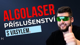 ALGOLASER příslušenství s Vasylem  Od chladící pumpy až po rotační válec [upl. by Norword630]