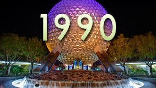 EPCOT Center  1990  Walt Disney World Resort [upl. by Nahgam199]