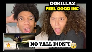 Gorillaz  Feel Good Inc Official Video REACTION [upl. by Naimed]