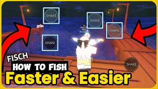 How To Fish Faster and Easier in Fisch  Fast Shake Trick Guide [upl. by Ultun]