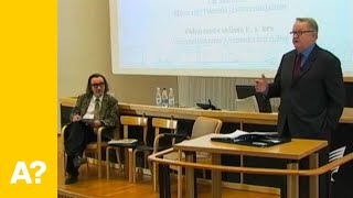 Presidentti Ahtisaari 2008 Esa Saarisen vieraana Filosofia ja systeemiajattelu luennolla 2722008 [upl. by Aba]