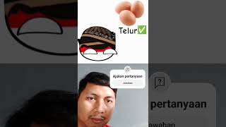 Negara mana yang berbahasa Indonesia yang baik dan benar countryballanimation animasi [upl. by Stag]