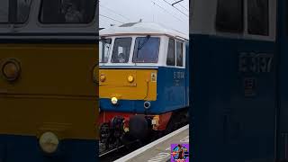 Class 86 leaving Northampton shorts [upl. by Yerhcaz]