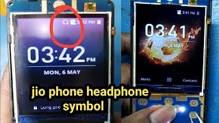 jio phone headphone mode solution [upl. by Karlens]