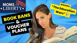 Book Bans amp Voucher Plans The TRUTH about Moms for Liberty The Education Wars 📚 [upl. by Ejroj612]