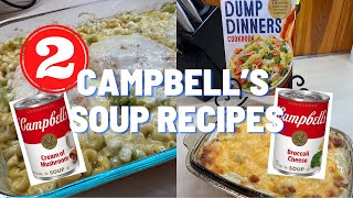 2 CAMPBELL’S SOUP RECIPES  EASY AND DELICIOUS COOKBOOK RECIPES [upl. by Gosnell]