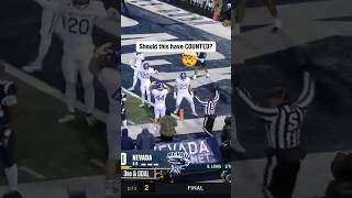 What an INSANE interception football college [upl. by Atiuqnahs17]