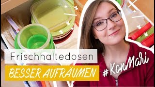 10 einfache Tipps für Frischhaltedosen ✨ endlich ordentlich aufbewahrt  Besser aufräumen 3 [upl. by Ahsilrae814]