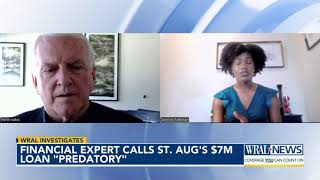 Financial expert calls St Augustines 7M loan predatory [upl. by Silvester199]