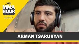 Arman Tsarukyan On Justin Gaethje He Has To Take This Fight  The MMA Hour [upl. by Barrington]